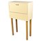 Mid-Century Italian Nighstand in Beige Formica and Wood, 1960s, Image 1