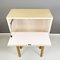 Mid-Century Italian Nighstand in Beige Formica and Wood, 1960s, Image 6