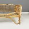 Mid-Century Modern Italian Daybed in Rattan and Metal Mesh, 1970s 6