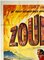 Affiche du Grand Film Zulu French. Roger Soubie, 1964 3