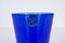 Blue Murano Glass Ice Bucket with Gold Glass Handles, Italy, 1960s, Image 6