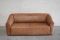 Cognacfarbenes Vintage DS-47 Drei-Sitzer Sofa aus Leder von de Sede 2