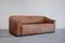 Cognacfarbenes Vintage DS-47 Drei-Sitzer Sofa aus Leder von de Sede 16