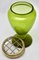 Art Nouveau Green Iridescent Glass Pique Fleurs Vase attributed to Loetz, 1920s 6