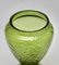 Art Nouveau Green Iridescent Glass Pique Fleurs Vase attributed to Loetz, 1920s 3