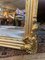 Großer Spiegel aus vergoldetem Holz 2