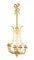 Empire French Ormolu Wall Light Candleholders Lyre, Set of 2 4
