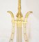 Empire French Ormolu Wall Light Candleholders Lyre, Set of 2 3