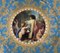 Plaques Sèvres avec Cadre Doré Angelot en Porcelaine, Set de 2 4