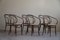 Mid-Century Vienna Stühle aus Buche & Rohrgeflecht von ZPM Radomsko für Thonet 1960er, 6er Set 12