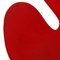 Chaise Swan en Tissu Alcantara Rouge par Arne Jacobsen pour Fritz Hansen, 2016 10