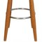 Ch58 Barstool in Cherry and Cognac Leather by Hans Wegner for Carl Hansen & Søn, Image 4