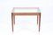 Mid-Century Low Table in Glass and Teak, Denmark, 1960s 7