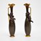 Antique French Bronze Pitchers, 1890s, Set of 2, Image 2