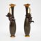 Antique French Bronze Pitchers, 1890s, Set of 2, Image 1
