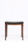 Mid-Century Stool in Patinated Leather, Made in Denmark, 1960s, Image 2