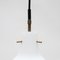 Opal Glass Ceiling Lamp from Stilux Milano, 1960s 4