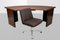 Desk and Swivel Chair by Osvaldo Borsani for Tecno, 1960s, Set of 2 3
