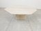 Table Basse Vintage en Travertin, 1970s 10