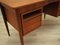 Danish Teak Desk, 1970s 12