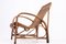 Mid-Century Armlehnstuhl aus Bambus, Dänemark, 1950er 2