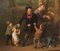 Artista Biedermeier, Caprichosos animadores, siglo XIX, óleo sobre lienzo, enmarcado, Imagen 3