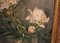 Artiste Impressionniste, Nature Morte de Pivoines dans un Vase, 1948, Huile sur Panneau, Encadrée 5
