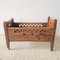 Antique Cot in Carved Wood, Image 1