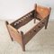 Antique Cot in Carved Wood 11
