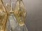 Lámparas colgantes Polygon de cristal de Murano, años 80. Juego de 2, Imagen 5