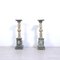 Baroque Brass & Marble Columns, 1950s, Set of 2 1