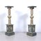 Baroque Brass & Marble Columns, 1950s, Set of 2 3