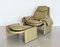 P60 Lounge Chair and Ottoman by Vittorio Introini for Saporiti, 1960s-1970s, Set of 2 18