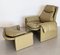 P60 Lounge Chair and Ottoman by Vittorio Introini for Saporiti, 1960s-1970s, Set of 2 2