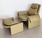 P60 Lounge Chair and Ottoman by Vittorio Introini for Saporiti, 1960s-1970s, Set of 2, Image 2