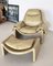 P60 Lounge Chair and Ottoman by Vittorio Introini for Saporiti, 1960s-1970s, Set of 2 4
