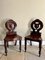 Victorian Carved Mahogany Side Chairs, 1850s, Set of 2 4