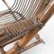 Rattan & Bamboo Armchairs, 1950s, Set of 2 2