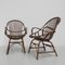 Rattan & Bamboo Armchairs, 1950s, Set of 2 22