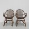 Rattan & Bamboo Armchairs, 1950s, Set of 2 15
