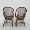 Rattan & Bamboo Armchairs, 1950s, Set of 2, Image 8