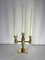 Vintage Candleholder in Brass, Sweden, Vallonmässing, 1986, Image 3