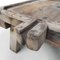 Brutalist Coffee Table in Base of a Cider Press, 1890s, Image 15