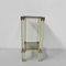 Hollywood Regency Side Table with 2 Glass Plates, 1970s 15