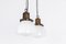 Lámpara colgante de opalina de Benjamin Electric Manufacturing Company, Imagen 1