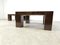 Brown Lacquer Coffee Tables, 1970s, Set of 2, Image 7