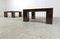 Brown Lacquer Coffee Tables, 1970s, Set of 2 4
