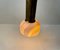 Lámpara colgante italiana moderna de mármol ónix y latón, años 70, Imagen 4