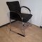 Fauteuil Vintage en Cuir & Plaqué Chrome, 1980s 3