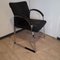 Vintage Armchair in Leather & Chrome-Plating, 1980s, Image 3